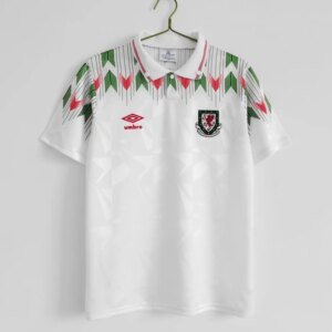1990-92 Wales Away Retro Jersey