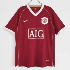 2006-07 Manchester United Home Retro Jersey