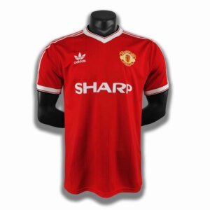 1984 Manchester United Home Retro Jersey
