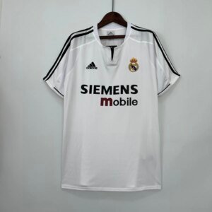 03-04 Real Madrid Home Retro Jersey