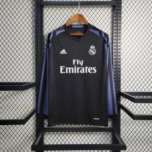 16-17 Real Madrid Third Long Sleeve Retro Jersey