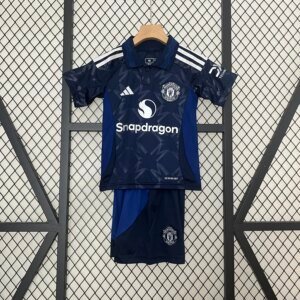 24-25 Manchester United Away Kid Kit