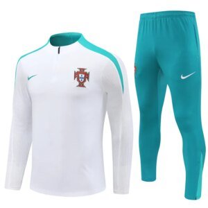 2024 Portugal White Player Version Training Suit