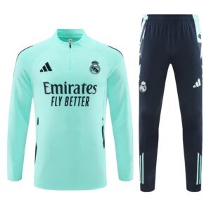 24-25 Real Madrid Light Blue Training Suit