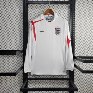 2005  England Home Long Sleeve Retro Jersey