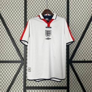 2004  England Home Retro Jersey