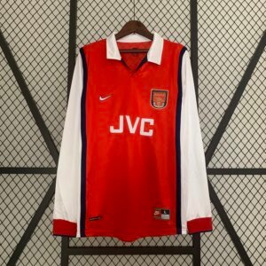 1998-99 Arsenal Home Long Sleeve Retro Jersey