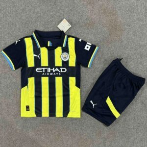 24-25 Manchester City Away Kid Kit
