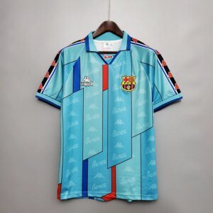 96-97 Barcelona Away  Retro Jersey