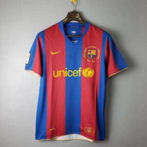07-08 Barcelona Home Retro Jersey