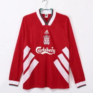 Liverpool Home Kit Retro Long Sleeve 93-95