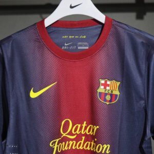 Barcelona Home Long Sleeve Kit Retro 12-13